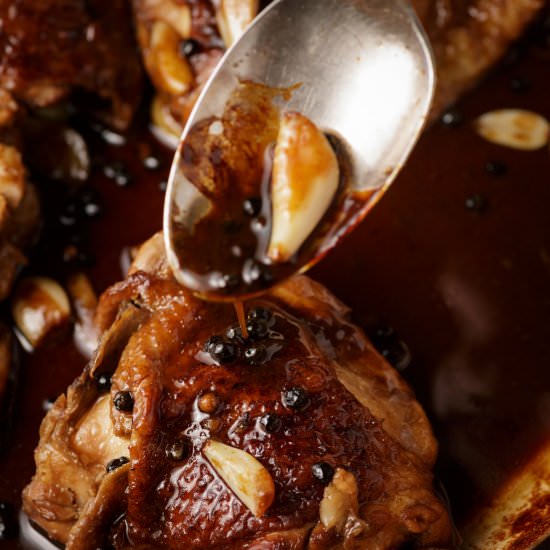Chicken Adobo - Recipe photo by Barbara Curry