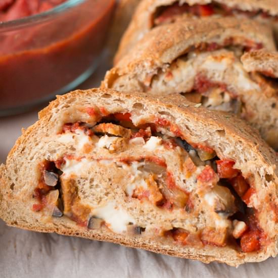 Vegan Stromboli - Recipe photo by aplantifulpath