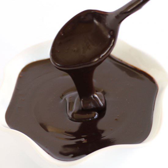 Chocolate Ganache - Recipe photo by Hungry Happenings