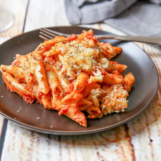 Pasta Al Forno - Recipe photo by BakingBeauty