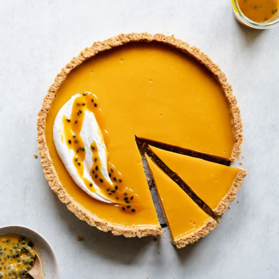 Passion Fruit tart - Recipe photo by addictedtodates