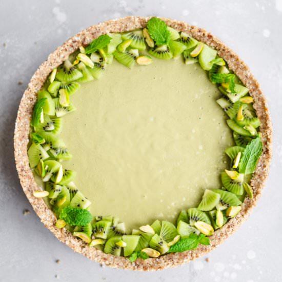 Pistachio Matcha Tart - Recipe photo by addictedtodates