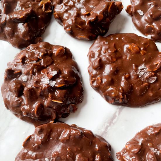 Healthy No Bake PB Oatmeal Cookies - Recipe photo by frozen_bananas_