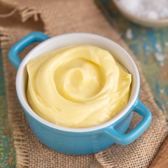 Olive oil butter spread - Recipe photo by electricbluefood