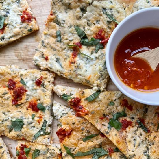 Lemon Ricotta Pizza & Chili oil - Recipe photo by onthebias