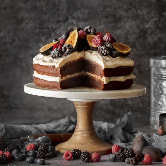 CHOCOLATE BEETROOT CAKE - Recipe photo by Happyasayam