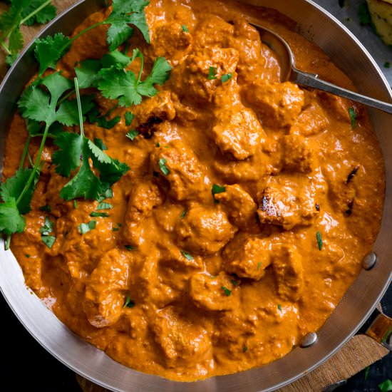 Butter Chicken - Recipe photo by KitchenSanctuary
