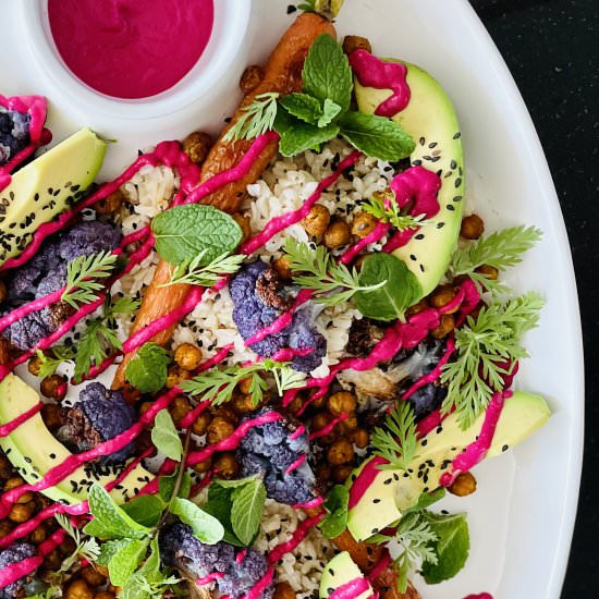 plant-based splatter platter - Recipe photo by Jackie Newgent