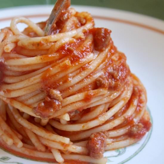 easy real italian spaghetti sauce - Recipe photo by christinascucina