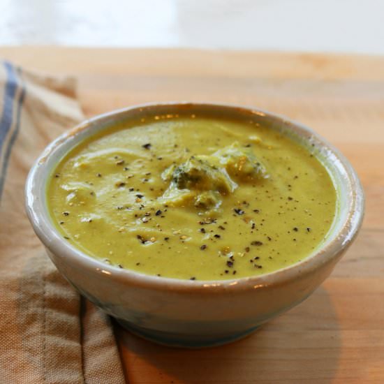 Cream of Broccoli Soup - Recipe photo by SmartyPlants