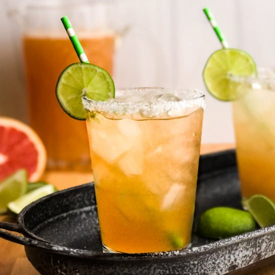 Refreshing Paloma Cocktail - Recipe photo by Inspired Fresh Life
