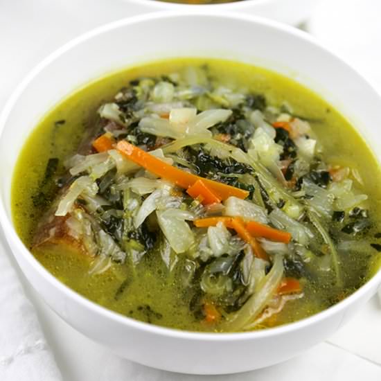French Country-style Vegetable Soup - Recipe photo by plantbasedrecipe2020