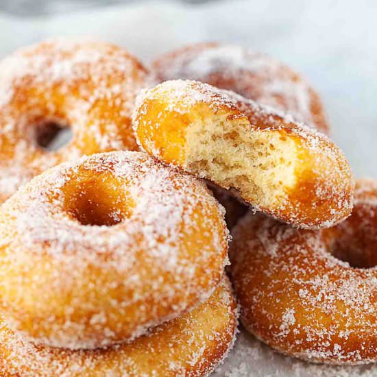 Homemade Sugar Donuts - Recipe photo by ohmyfoodrecipes