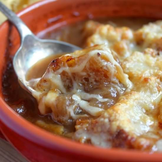 Julia Child's French Onion Soup - Recipe photo by christinascucina