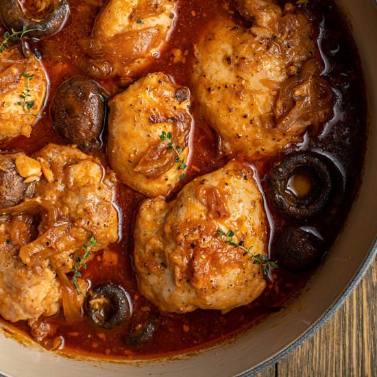 Vinegar braised chicken - Recipe photo by cherryonmysundae