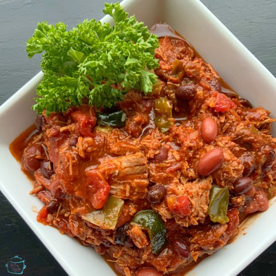 Lazy Slow Cooker Steak Chili - Recipe photo by The Lazy Slow Cooker