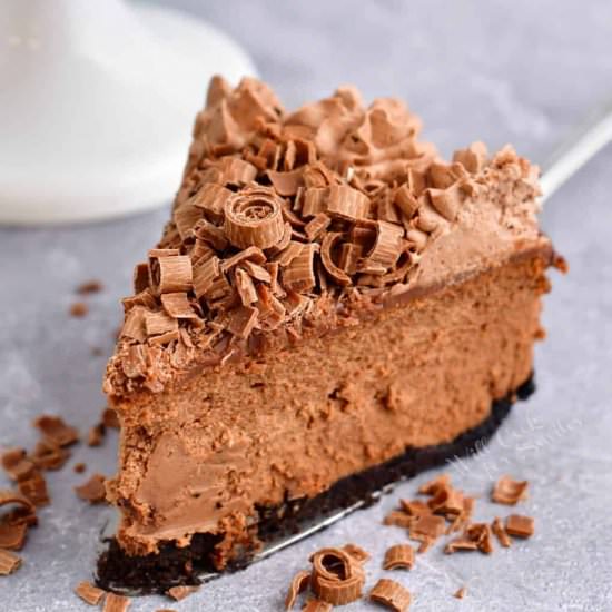 Chocolate Cheesecake - Recipe photo by WillCookForSmiles