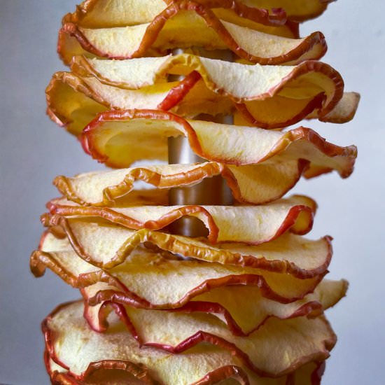 How to make dried apple rings - Recipe photo by uglyducklingbakery