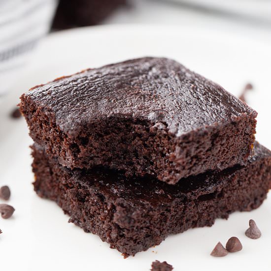 Fudgy Gluten-Free Brownies - Recipe photo by emihill
