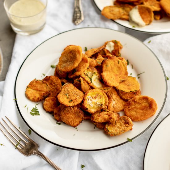 Air Fryer Zucchini Chips - Recipe photo by thatzestlife