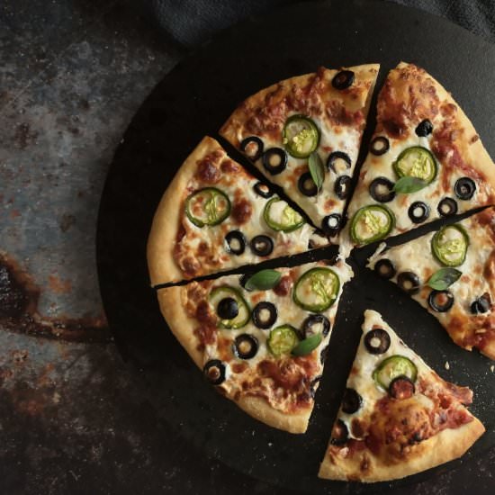 Homemade Pizza - Recipe photo by livingsmartandhealthy