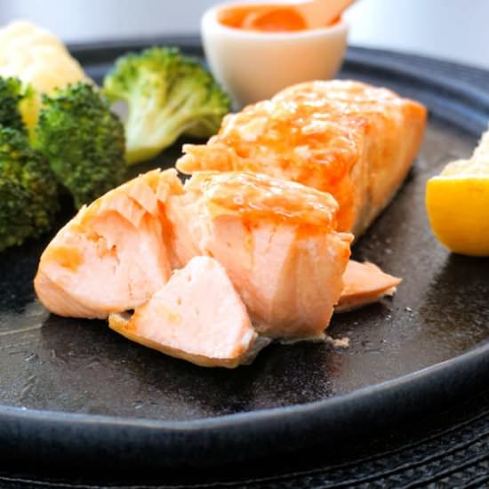 grilled salmon - Recipe photo by Cuisine Fiend