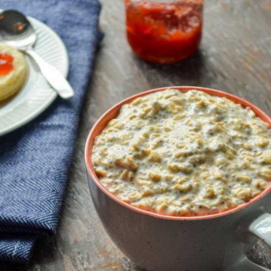 Vanilla Chai Kefir Overnight Oats - Recipe photo by littlehomeinthemaking