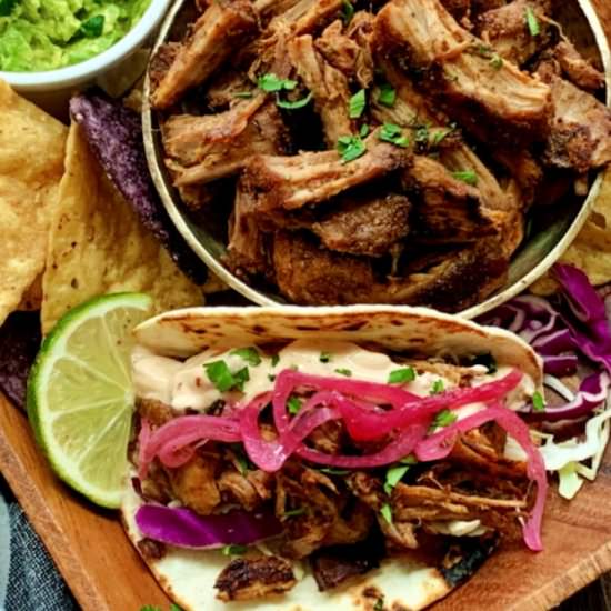 Slow Cooker Carnitas - Recipe photo by agoudalife