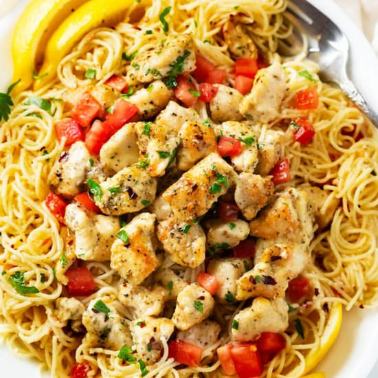 Chicken Scampi - Recipe photo by TheCozyCook