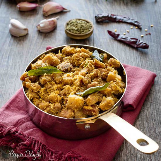 Chena Thoran/Yam Stir Fry - Recipe photo by pepperdelight