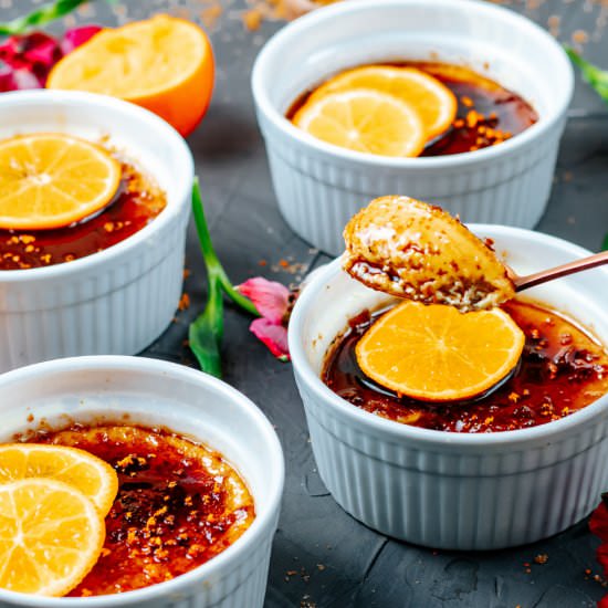 Brugal Rum Crème Brûlée - Recipe photo by savorysuitcase