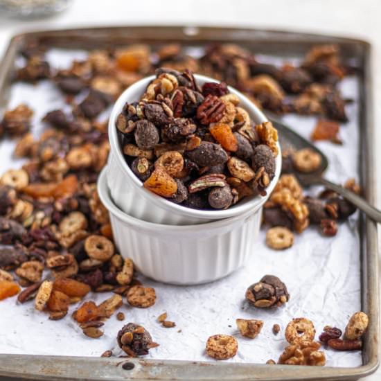The BEST Homemade Trail Mix - Recipe photo by Donut Worry Be Healthy