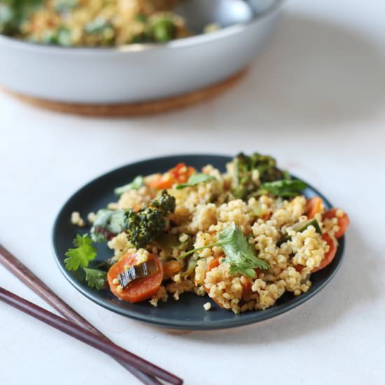 Millet and Vegetable One-Pot - Recipe photo by Culinary postcards