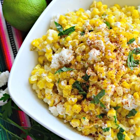 Mexican Street Corn Salad - Recipe photo by katiescucina