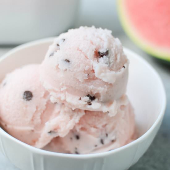 Homemade Watermelon Sherbet - Recipe photo by fakeginger