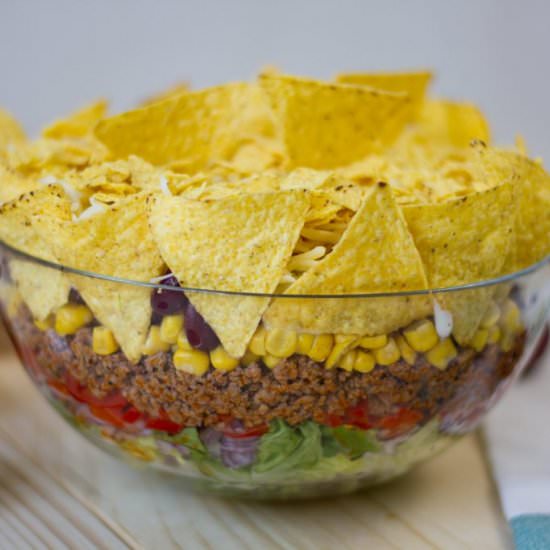 Mexican salad - Recipe photo by mecooks.com