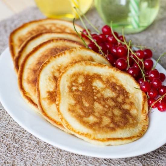 American pancakes - Recipe photo by mecooks.com