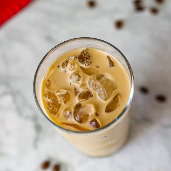 The Best Moka Pot Latte - Recipe photo by HIldaskitchenblog