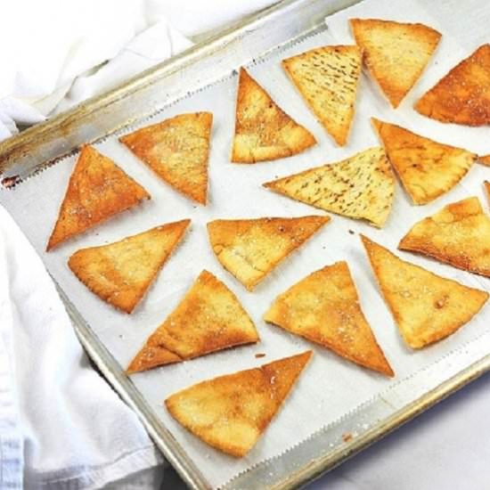 Homemade Baked Pita Chips - Recipe photo by nowcookthis