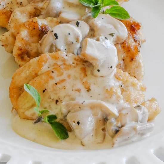 Chicken Scaloppini - Recipe photo by House of Elyn Ryn