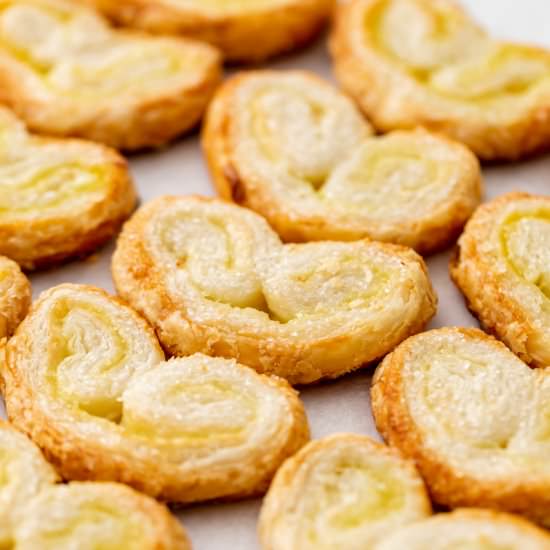 Howt to make French palmiers - Recipe photo by poshlittledesigns