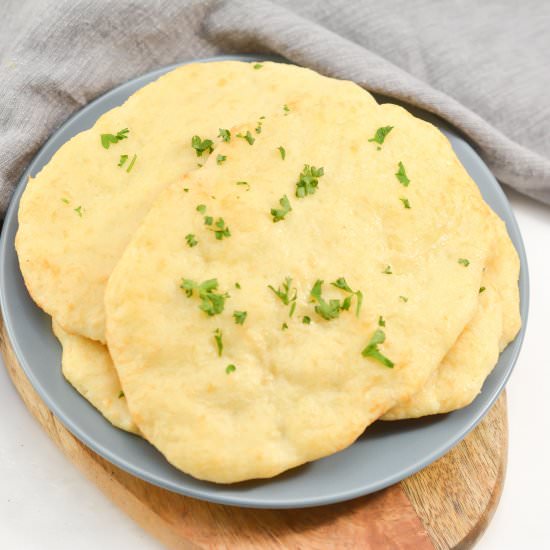 Keto Naan Bread - Recipe photo by littlebitrecipes