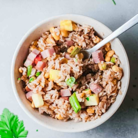 Hawaiian Pineapple Fried Rice - Recipe photo by hawaiitravelwithkids