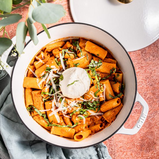 Rigatoni Alla Vodka - Recipe photo by leisurefanclub