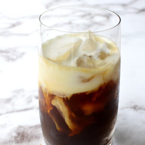 vanilla sweet cream cold foam - Recipe photo by caramelandcashews