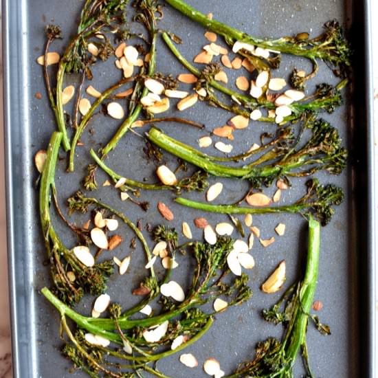 Crispy tenderstem broccoli - Recipe photo by caramelandcashews