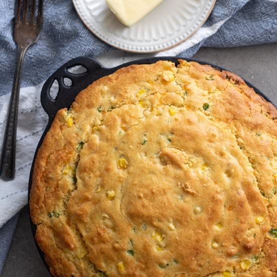 The Perfect Skillet Cornbread - Recipe photo by Aredspatula