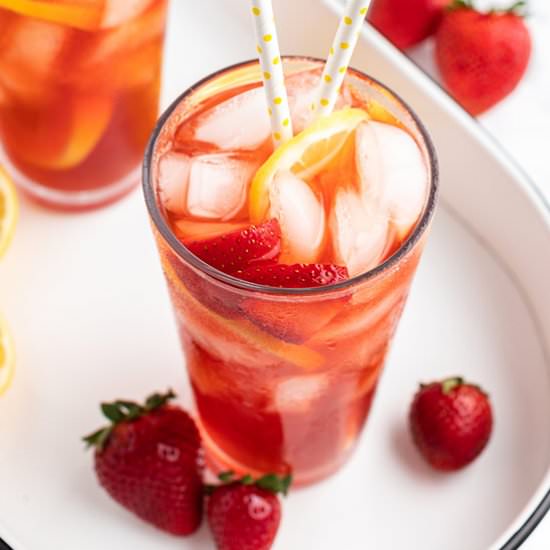 Strawberry Sweet Tea - Recipe photo by bellyfull