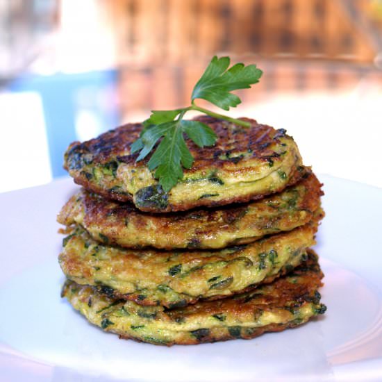 Zucchini Fritters - Recipe photo by Cooking and Cooking