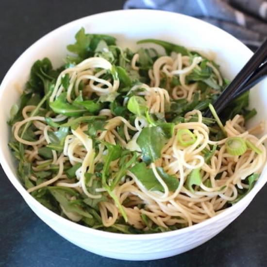 Mazemen: Easy Vegan No-Broth Ramen - Recipe photo by A Life Well Planted